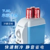 Automotive electrical appliances, small semiconductor refrigeration refrigerator, portable heating and cooling box, mini small refrigerator, car 7.5L refrigerator details Picture